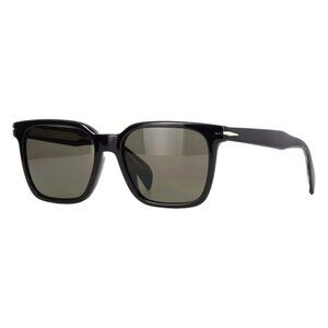 New DAVID BECKHAM Signature Black Square DB 1199/G/S 807IR Sunglasses Women
